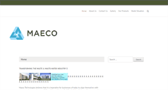 Desktop Screenshot of maecotech.com